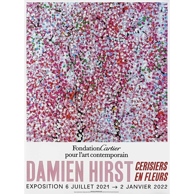 Damien Hirst, Foundation Cartier Cerisiers en Fleurs Cherry, 2021, Set of 6 For Sale - Image 6 of 8