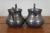 Antique English Colonial Pewter Creamer Pitcher & Sugar Bowl Serving Set- 2 Pieces For Sale - Image 4 of 13