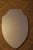 Modernist Shield-Shaped Brass Wall Mirror in the style of Gio Ponti, Italy, 1950s For Sale - Image 4 of 18