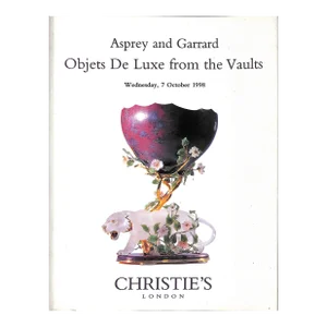 "Asprey and Garrard Objects De Luxe From the Vaults Christie's London" 1998