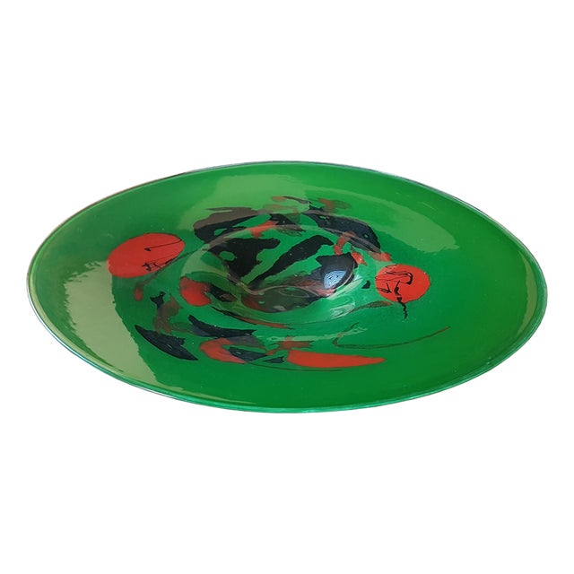 Large Art Glass Centerpiece, 1970s For Sale