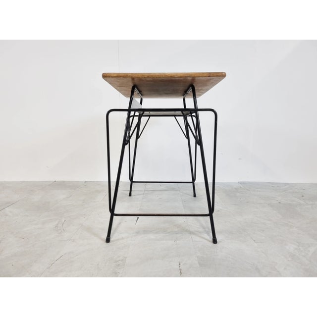 Mid-Century Desk by Willy Van Der Meeren for Tubax, 1950s For Sale - Image 10 of 11