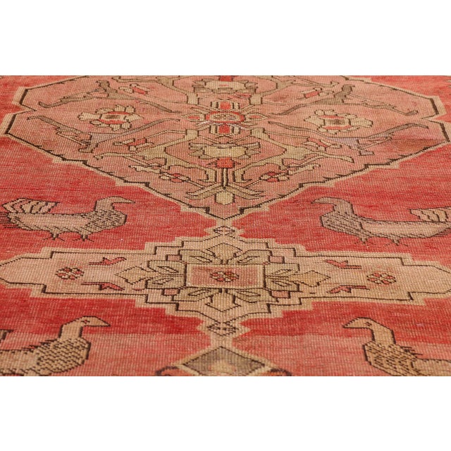 Early 20th Century Antique Caucasian Karabakh Rug, 04'02 X 06'01 For Sale - Image 5 of 10