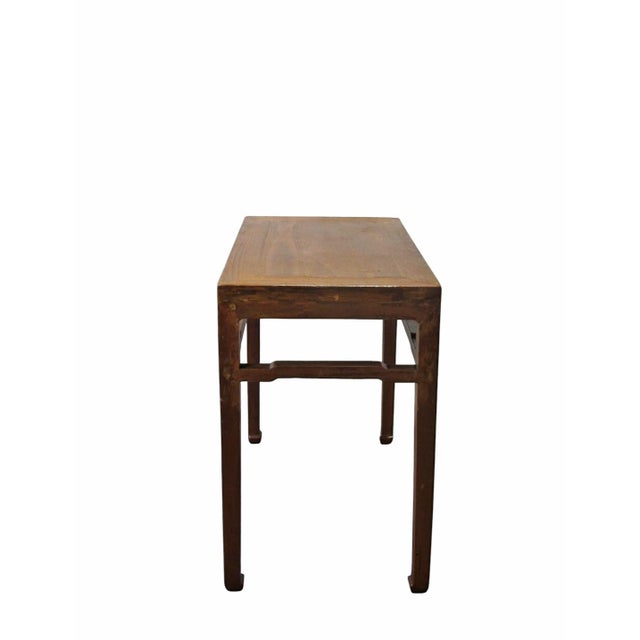 19th Century Square-Corner Side Table For Sale - Image 4 of 10