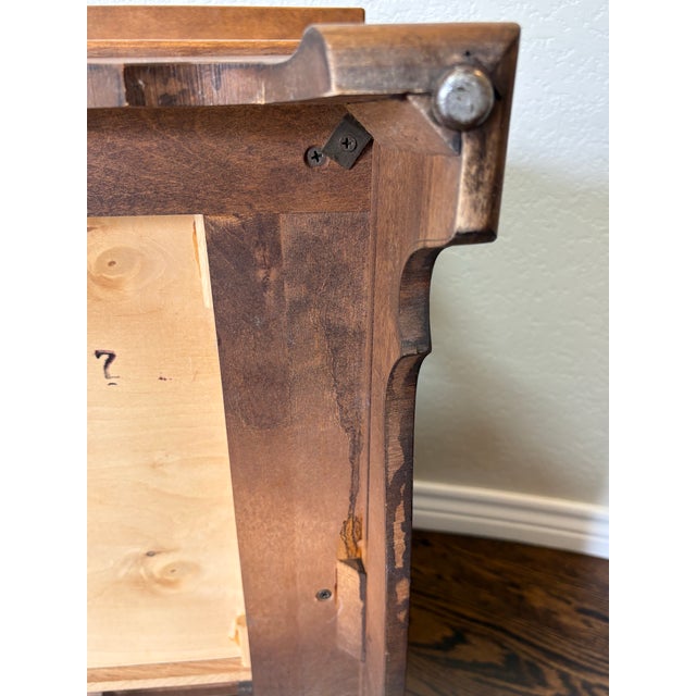 Vintage Cal Shops Solid Maple Coffee Table With Drawer & Lower Shelf For Sale In Denver - Image 6 of 12