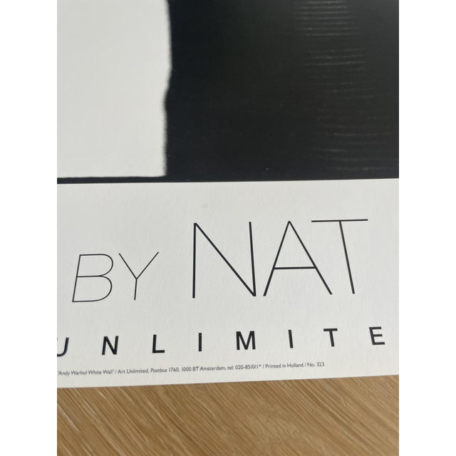Andy Warhol White Wall from Nat Finkelstein, 2000s, in Good conditions. Designed from 2000