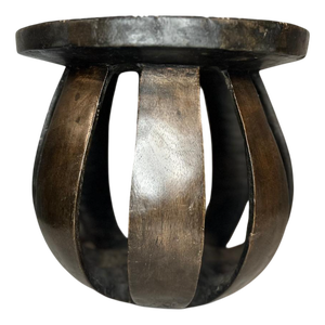 Mid-century Baga Stool in Carved Wood, Guinea, West Africa