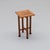1920s side table in Art Deco / Amsterdam School style. Made of solid oak with an inlaid square block pattern top. The...