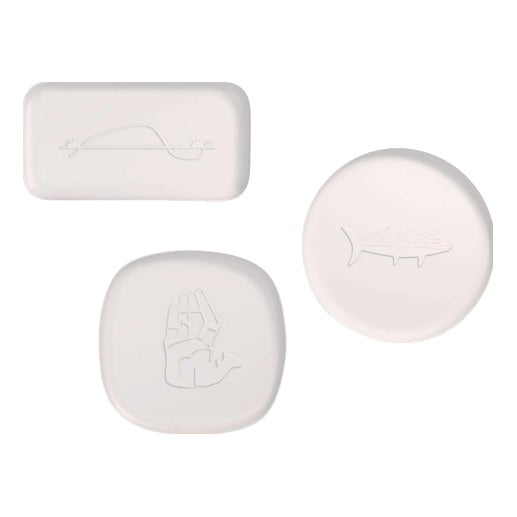 Collection Chandigarh Trays by Le Corbusier for Cassina, Set of 3 For Sale