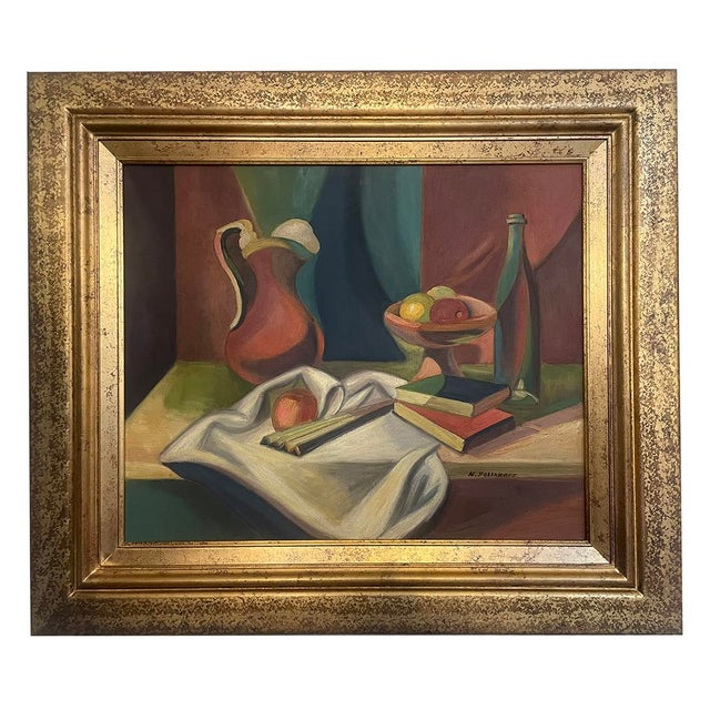 Nicolas Poliakoff, Still Life, 1935, Oil on Canvas, Framed For Sale - Image 10 of 10