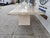 Italian 1970s Vintage Italian Travertine Dining Table For Sale - Image 3 of 18