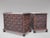 Anglo-Indian Carved Padauk Partner's Desk, 1860s For Sale - Image 16 of 18