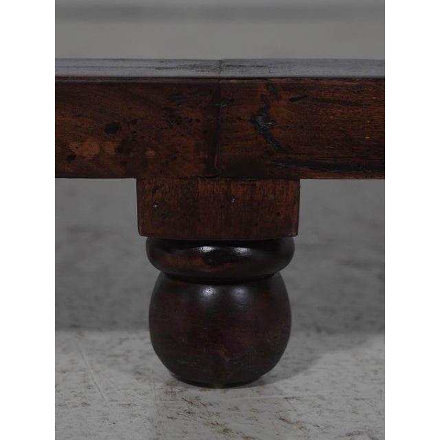Guy Chaddock Attributed Large Farm Style Dining Room Table For Sale In Philadelphia - Image 6 of 18