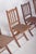 1950s Wooden Folding Chairs, 1950, Set of 4 For Sale - Image 5 of 11