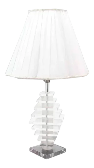 Mid-Century Modern Lucite Table Lamp