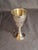 Silver Vintage Italian .800 Solid Silver Kiddush Cup Goblet – Grape Motif, Circa 1950s For Sale - Image 8 of 15