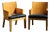 Stall Armchairs by Christian Liaigre, 1990, Set of 2 For Sale