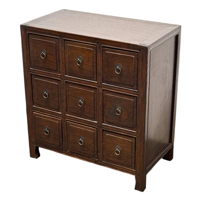 Vintage Chinese Apothecary Chest For Sale