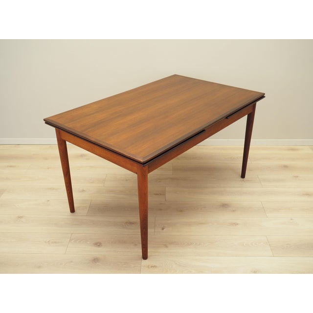 Wood Vintage Danish Rosewood Table, 1970s For Sale - Image 7 of 18
