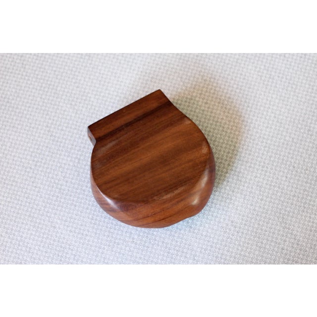 1960s Wooden Shell Box Attributed to Alexander Noll For Sale - Image 6 of 10