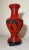Up for sale is a very high quality vintage hand carved Chinese lacquer cinnabar vase. It's carved by hand out of black and...