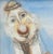 Contemporary Nahum Tschacbasov Clown Pastel on Paper, 1950 For Sale - Image 3 of 6