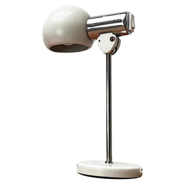 Mid-Century German Minimalist Space Age Model 6653 Table Lamp from Kaiser Leuchten, 1960s For Sale