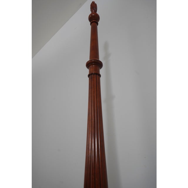 Henkel Harris Model 162 Cherry King Size Poster Bed For Sale - Image 12 of 18