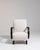 Mid 20th Century France Cream Wood Armchair For Sale - Image 10 of 11