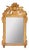 Antique French Louis XVI Style Mirror in Gilded Wood, 1890s For Sale