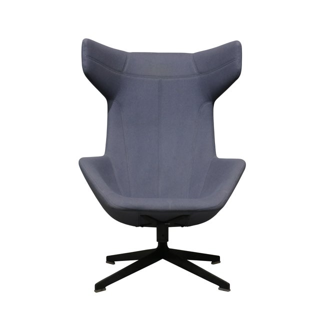 Metal Vintage Lounge Chair by Alfredo Haberli for Moroso, 2000s For Sale - Image 7 of 7