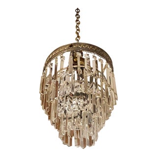 Antique Prism Chandelier For Sale
