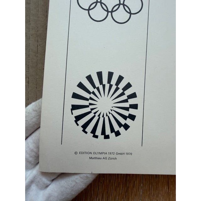 Allen Jones, Munich 1972 Olympic Games, Vintage Poster For Sale - Image 9 of 12