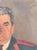 Realism Large Male Portrait Oil Painting Original Ukrainian Artist Sokolovsky g.g. 83.5-61.5 1983 For Sale - Image 3 of 6