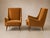 Textile Brazilian Modern Pair of Camel Mohair Club Chairs in Hardwood, Att. To Novo Rumo, Brazil, 1960s For Sale - Image 7 of 14