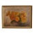 Framed Oil on Canvas Still Life With Flowers by Valanci For Sale