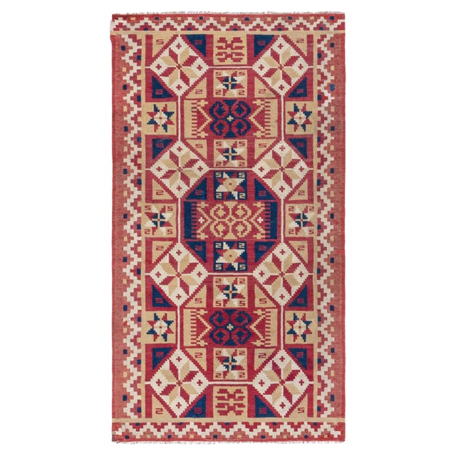 Doris Leslie Blau Vintage Swedish Tapestry Rug For Sale