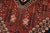 Shiraz Rug 3’5” X 4’7” Red Wool Vintage Tribal Hand-Knotted Oriental Carpet For Sale - Image 4 of 12