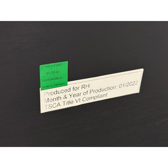 Van Thiels for Restoration Hardware French Contemporary Square Side Table For Sale In San Francisco - Image 6 of 12