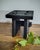 Yakisugi -Shou Sugi Ban Charred Barnwood Stool, Reclaimed Accent Table, Wabi Sabi Plant Stand For Sale - Image 10 of 13