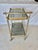20th Century French Brass and Glass Bar Cart For Sale - Image 9 of 13