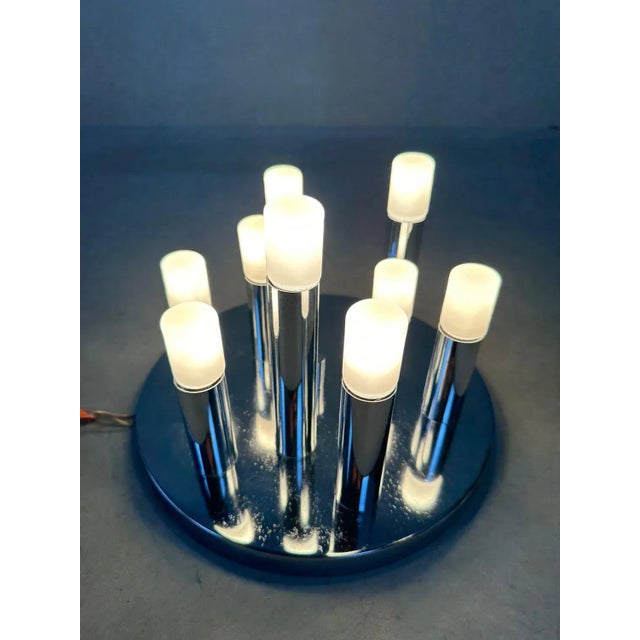 Silver Vintage Ceiling Lamps, Set of 2 For Sale - Image 8 of 13