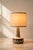 Stunning mid century modern scandinavian table lamp designed by the renowned ceramicist einar johansen for the historic...