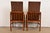 Henredon Mid-Century Modern Sculpted Oak High Back Dining Chairs, Set of Six For Sale - Image 11 of 13