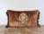 Crafted from an exceptional 19th-century embroidered velvet textile, this elegant lumbar pillow celebrates the artistry...