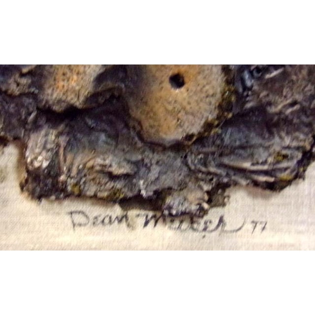 "Untitled" by Dean Meeker Original Mix Media on Stretched Canvas Hand signed by the artist Art Size: 53" x 36" 100 percent...
