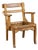 "Sportstugemöbler" Woven Seat Armchair For Sale