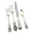 Gorham Sterling Silver King Edward 4 Piece Place Setting - No Monograms For Sale
