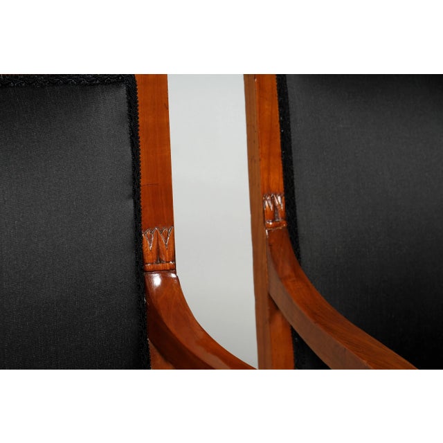 Antique French Armchairs, 1830, Set of 6 For Sale - Image 9 of 11