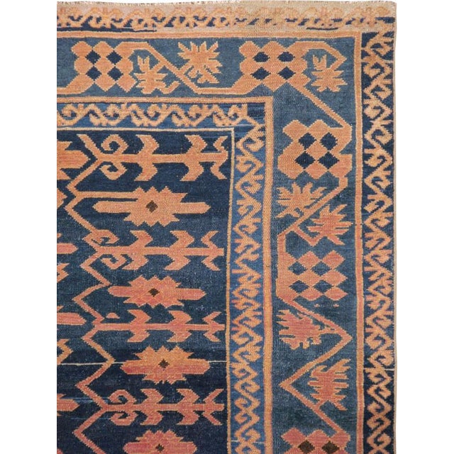 Galerie Shabab Collection Early 20th Century East Turkestan Kirghiz Rug For Sale - Image 4 of 10